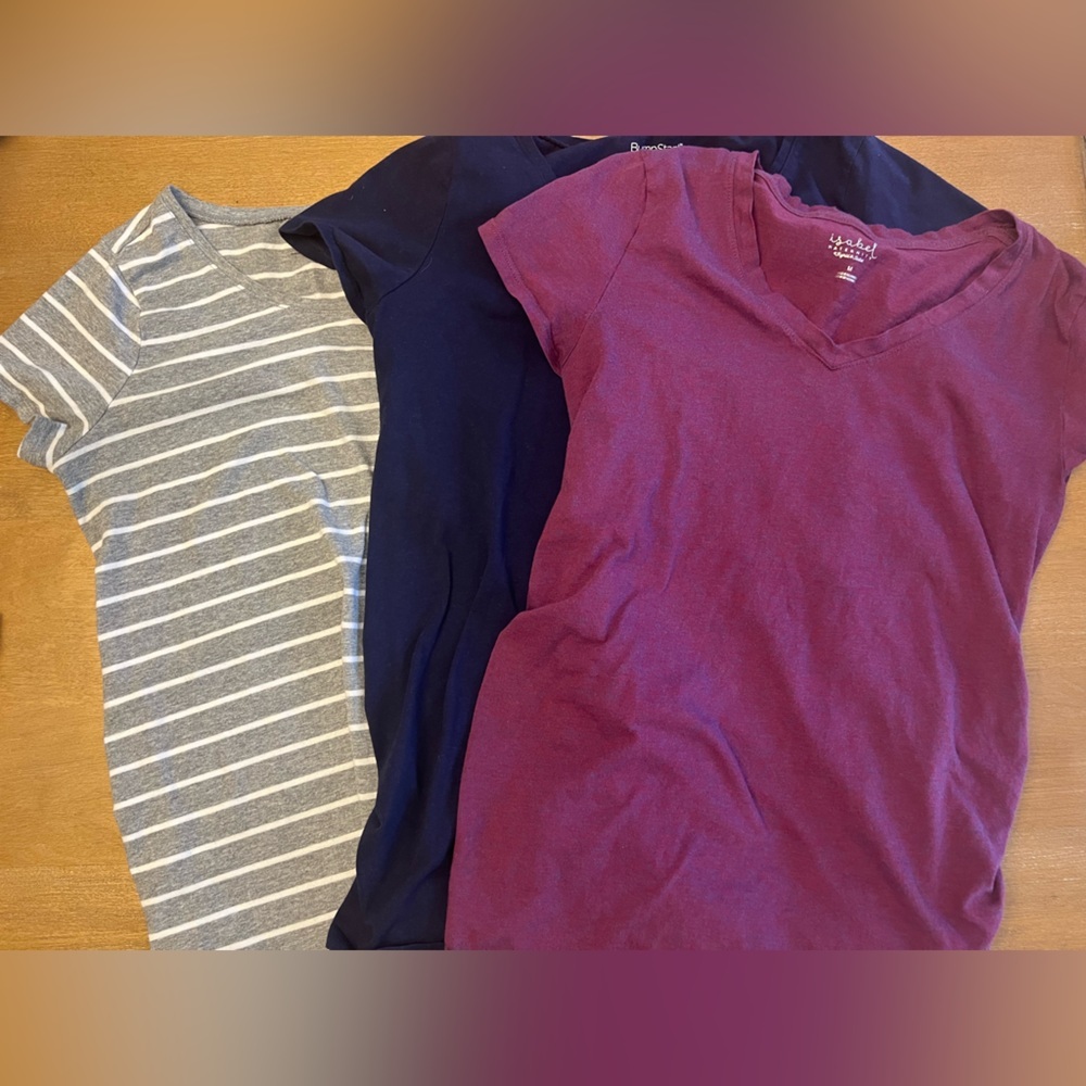 Bundle of Maternity Tops size M